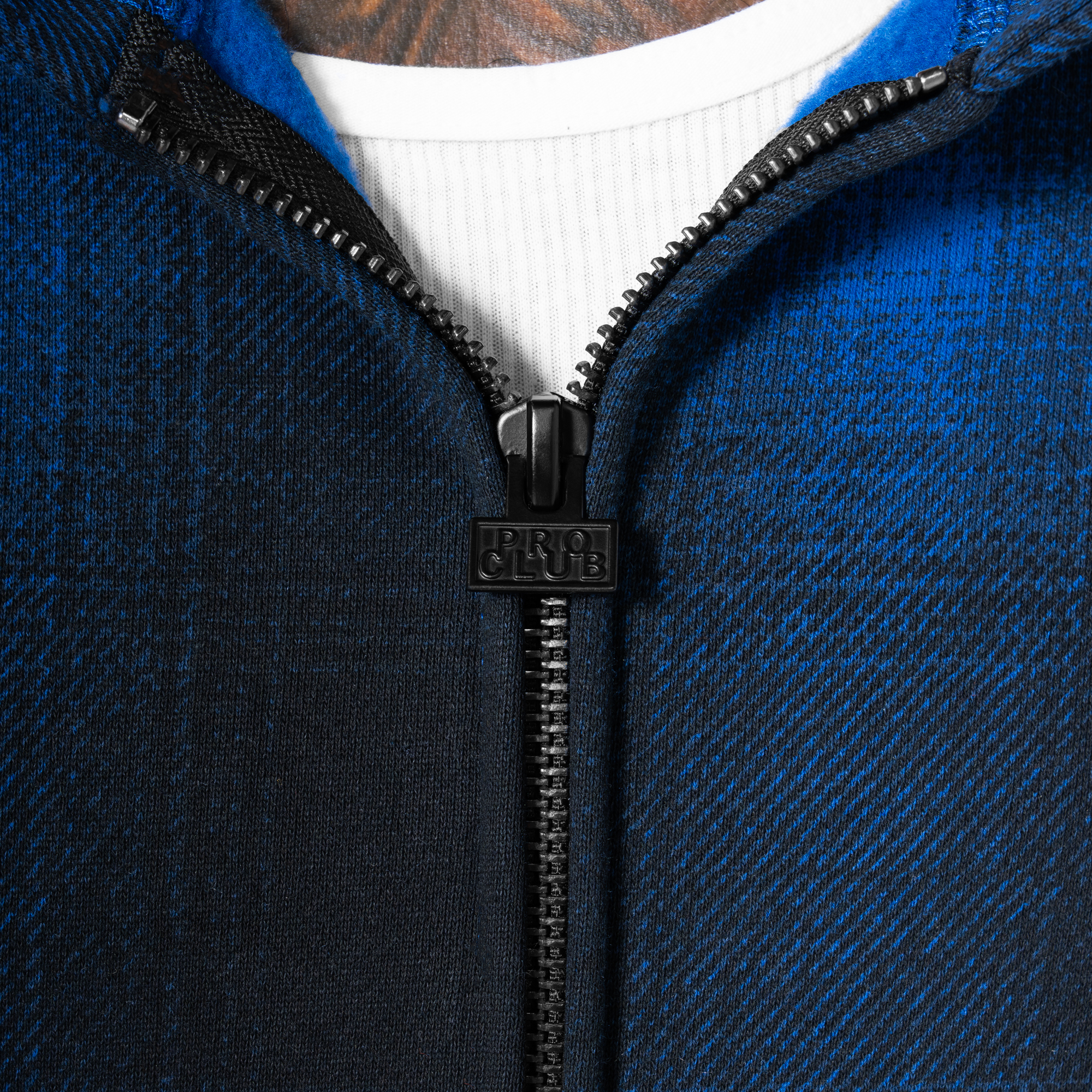 Heavyweight Ombre Fleece Zip-Up (image 5 of 5)