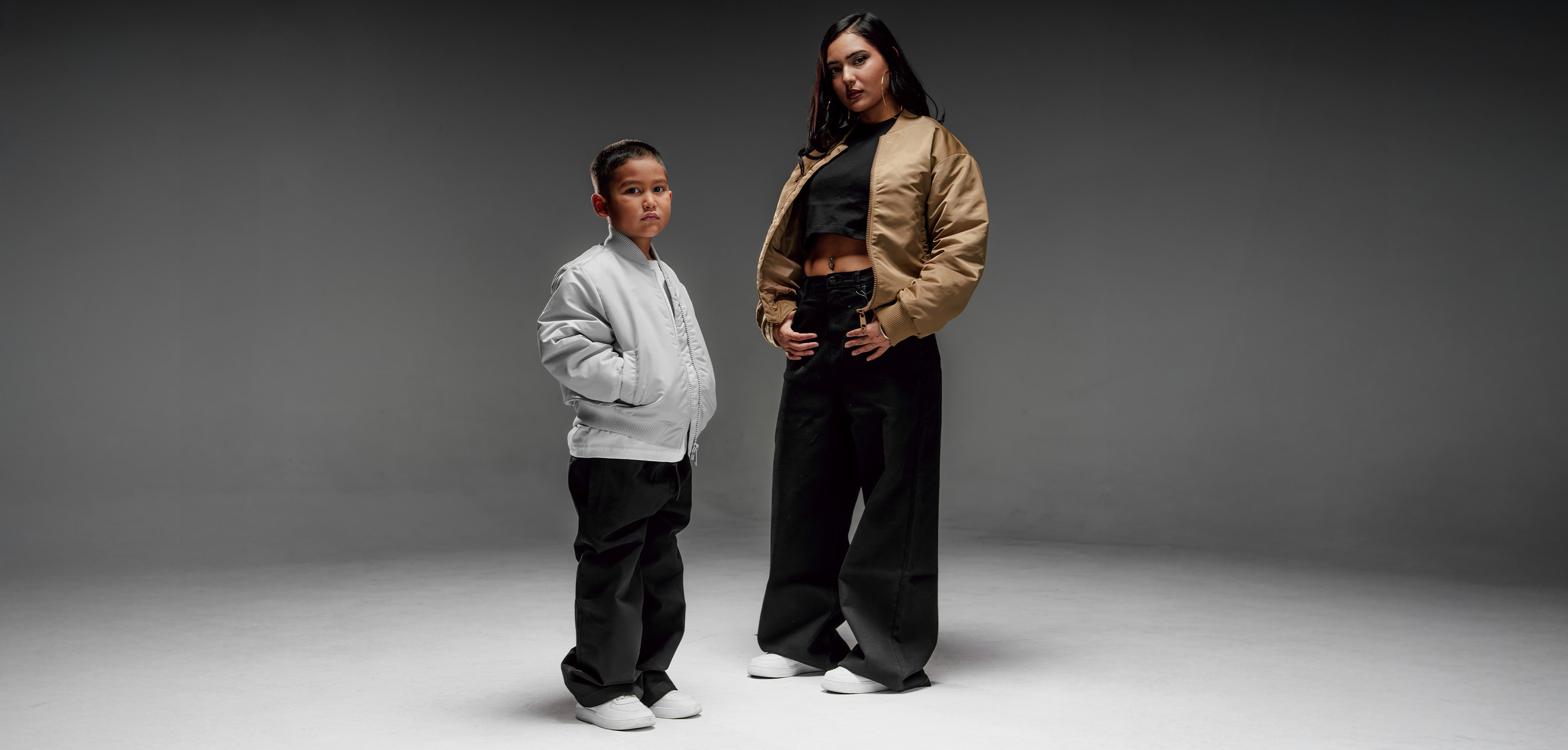 Kid's Comfort Bomber Jacket lifestyle photo 3