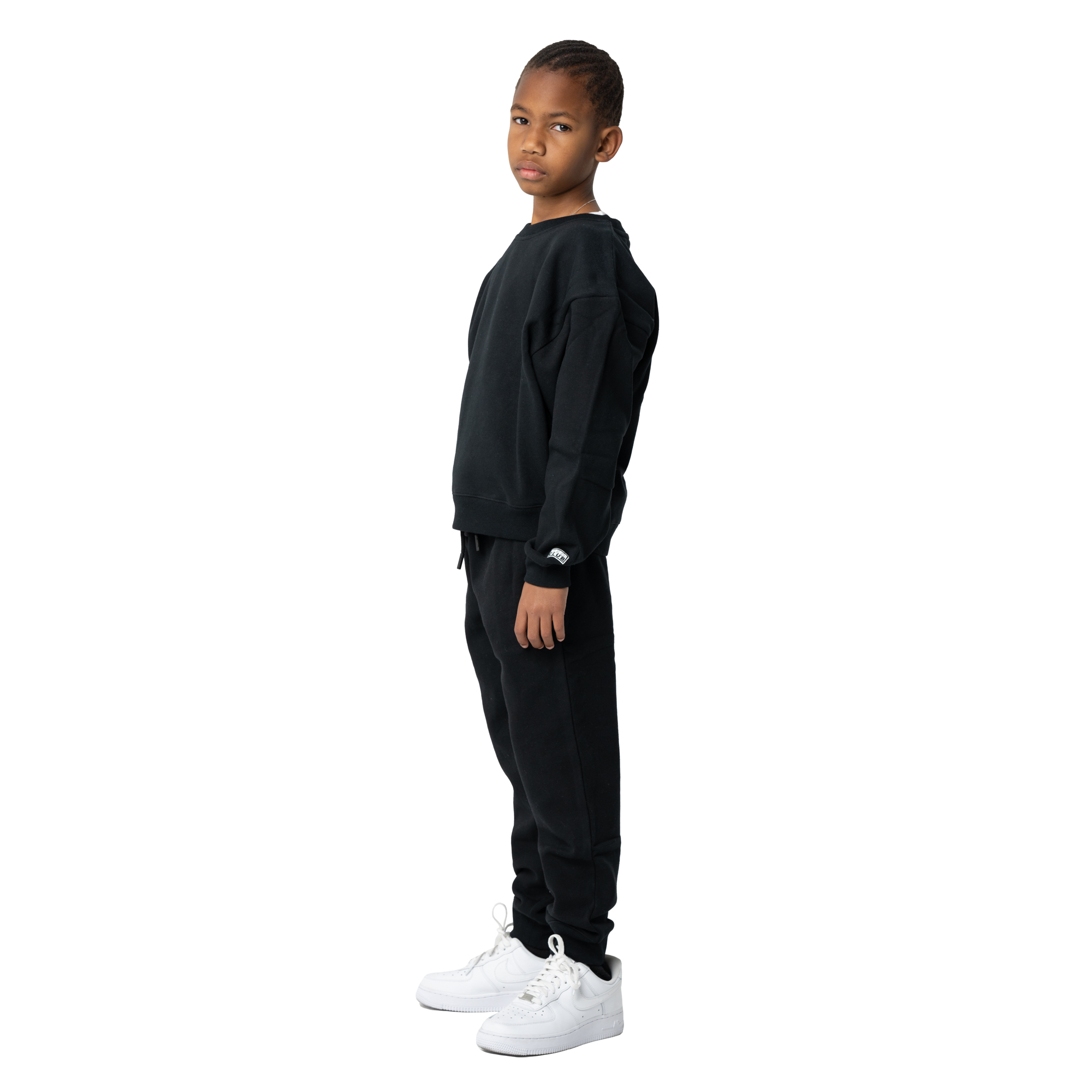 Kid's Oversized Fleece Crewneck (image 3 of 3)