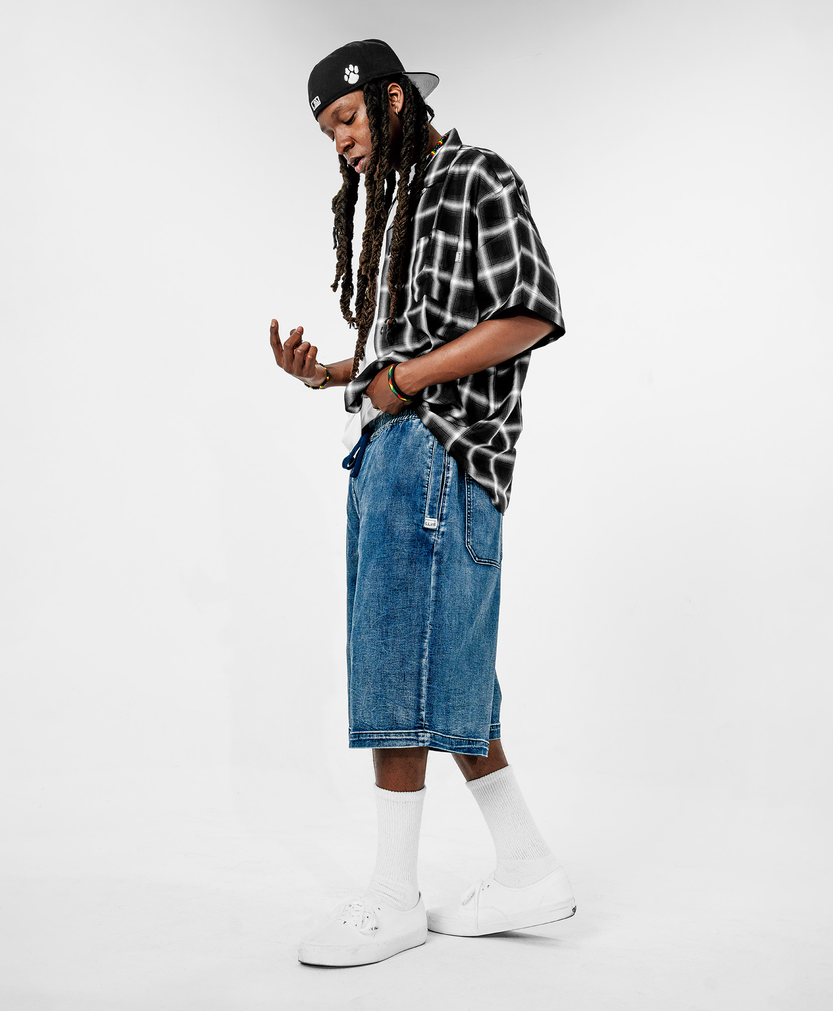 Comfort Oversized Denim Lounge Short lifestyle photo 5