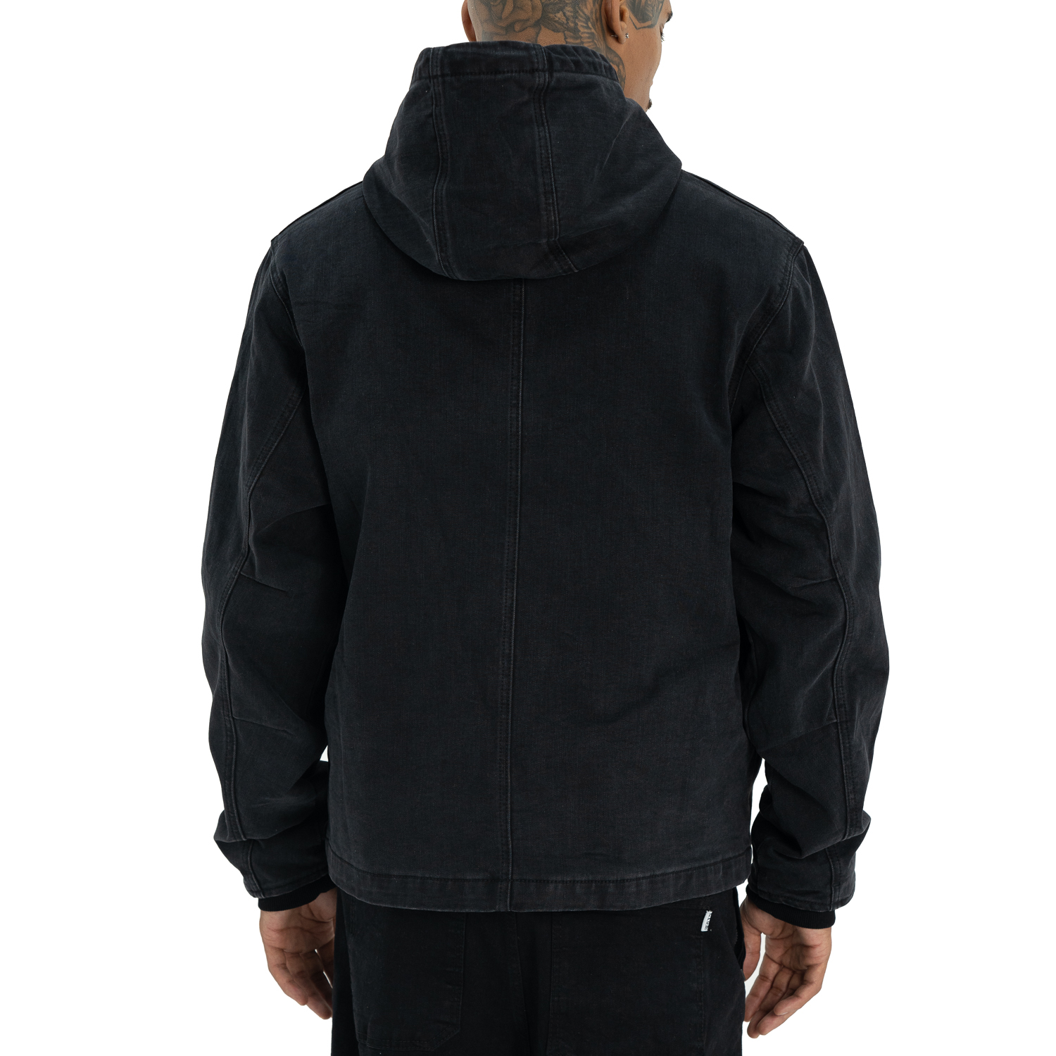 Heavyweight Denim Zip-Up Jacket (image 3 of 9)