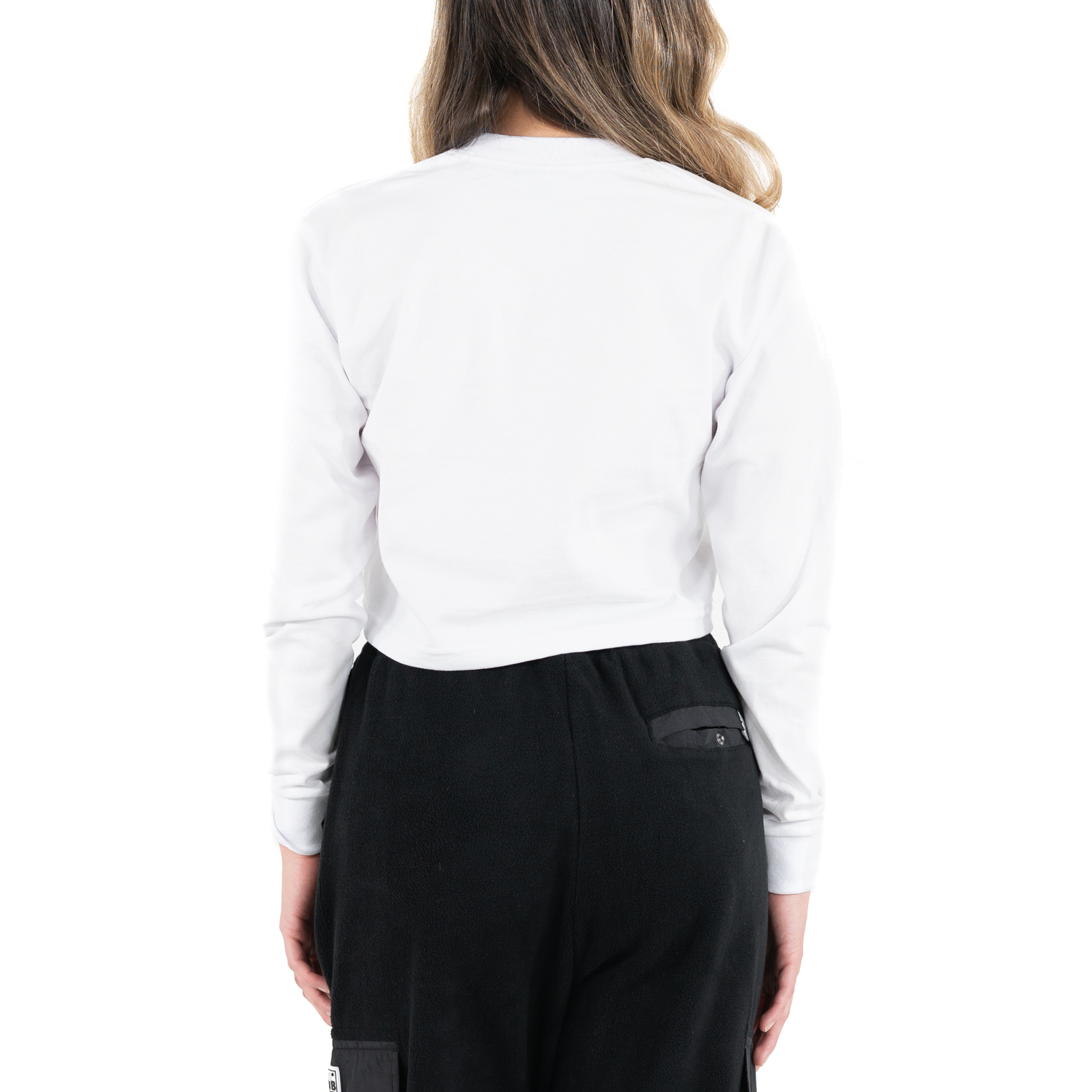 Heavyweight Long Sleeve Crop Top (image 2 of 3)