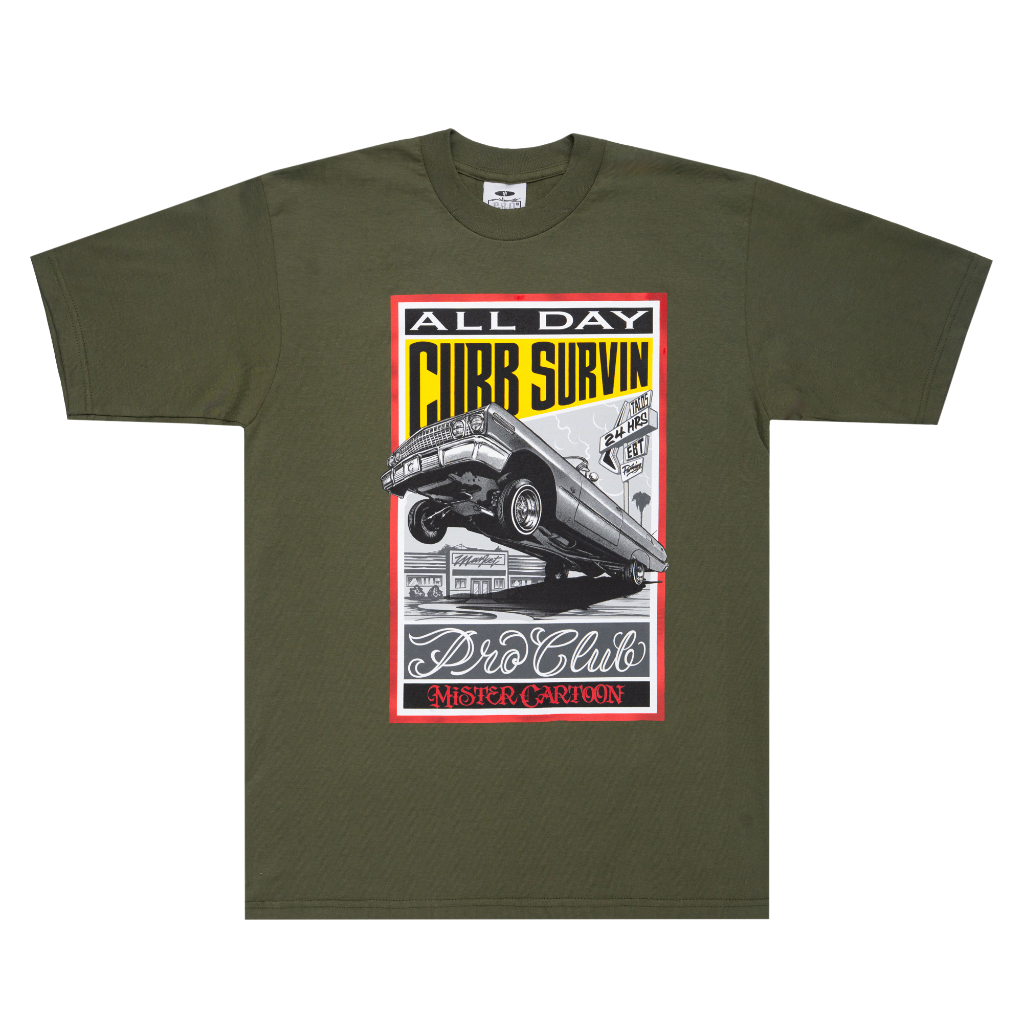 Mister Cartoon "Curb Survin" Tee