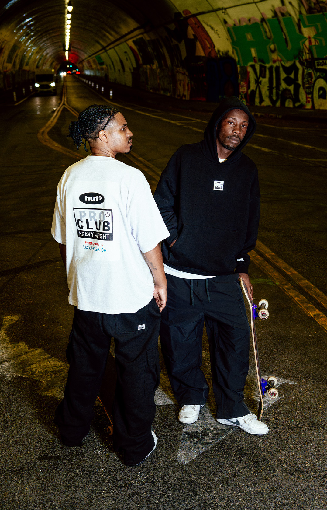 Huf Heavyweight Tee lifestyle photo 1