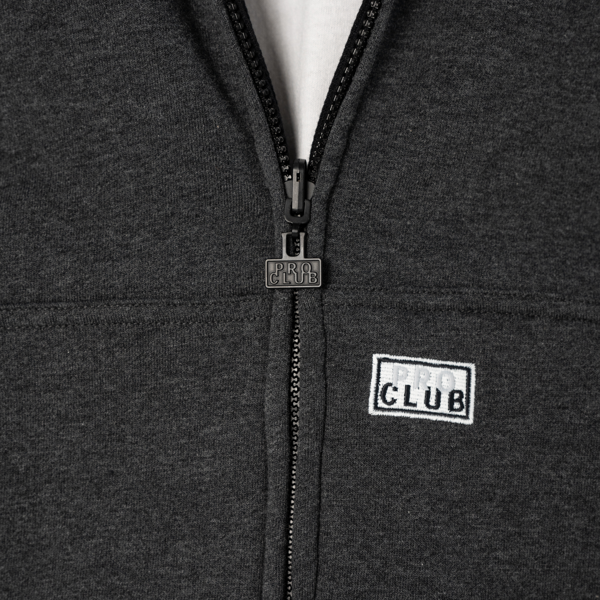 Heavyweight Basic Reversible Thermal Zip-Up Hoodie (image 7 of 8)