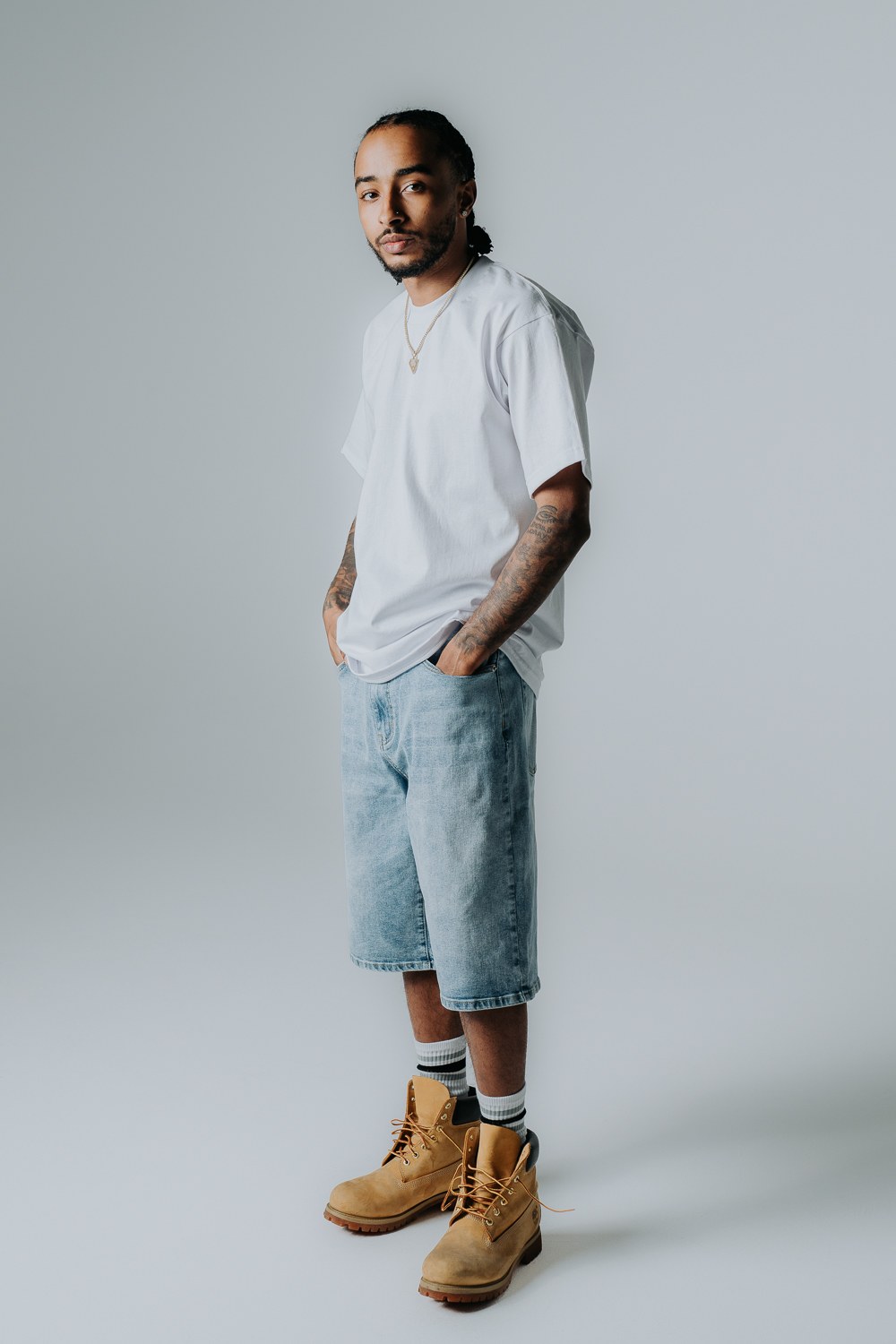 Heavyweight Relaxed Fit Denim Short lifestyle photo 1