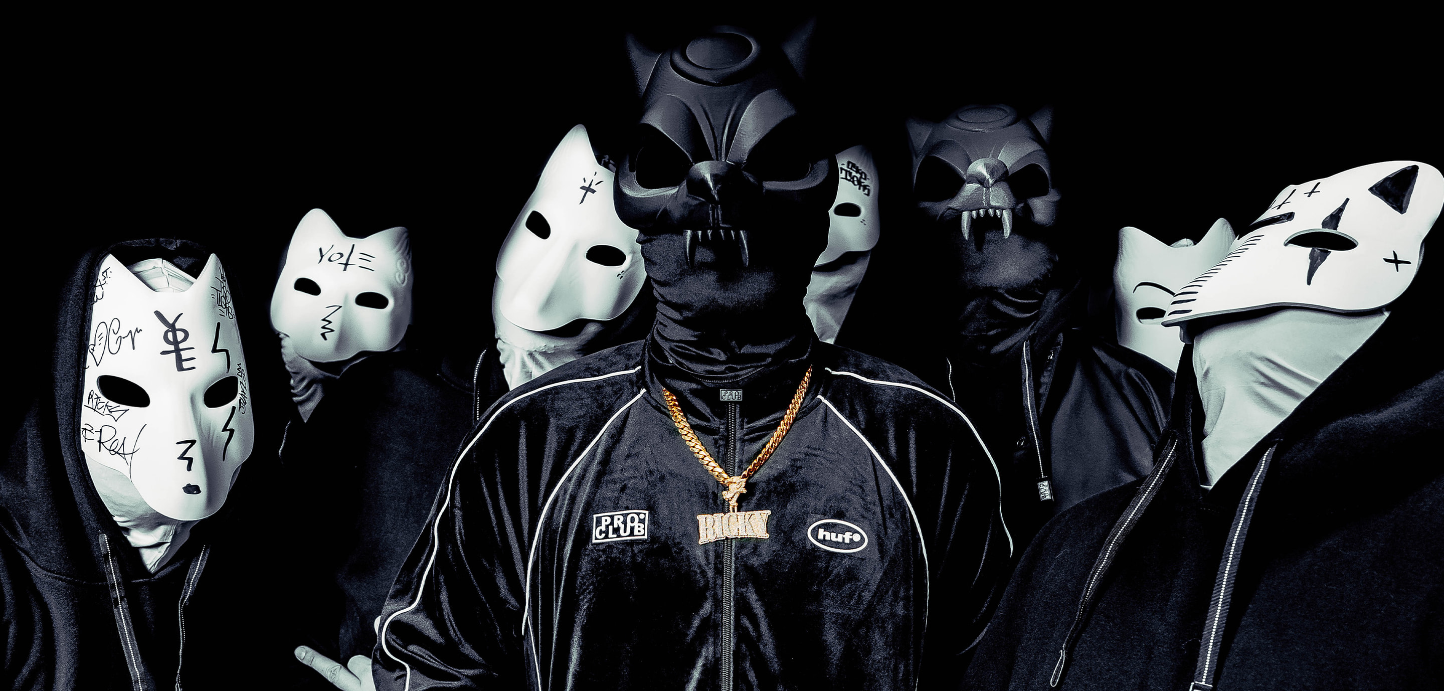 Huf Velour Track Jacket lifestyle photo 3