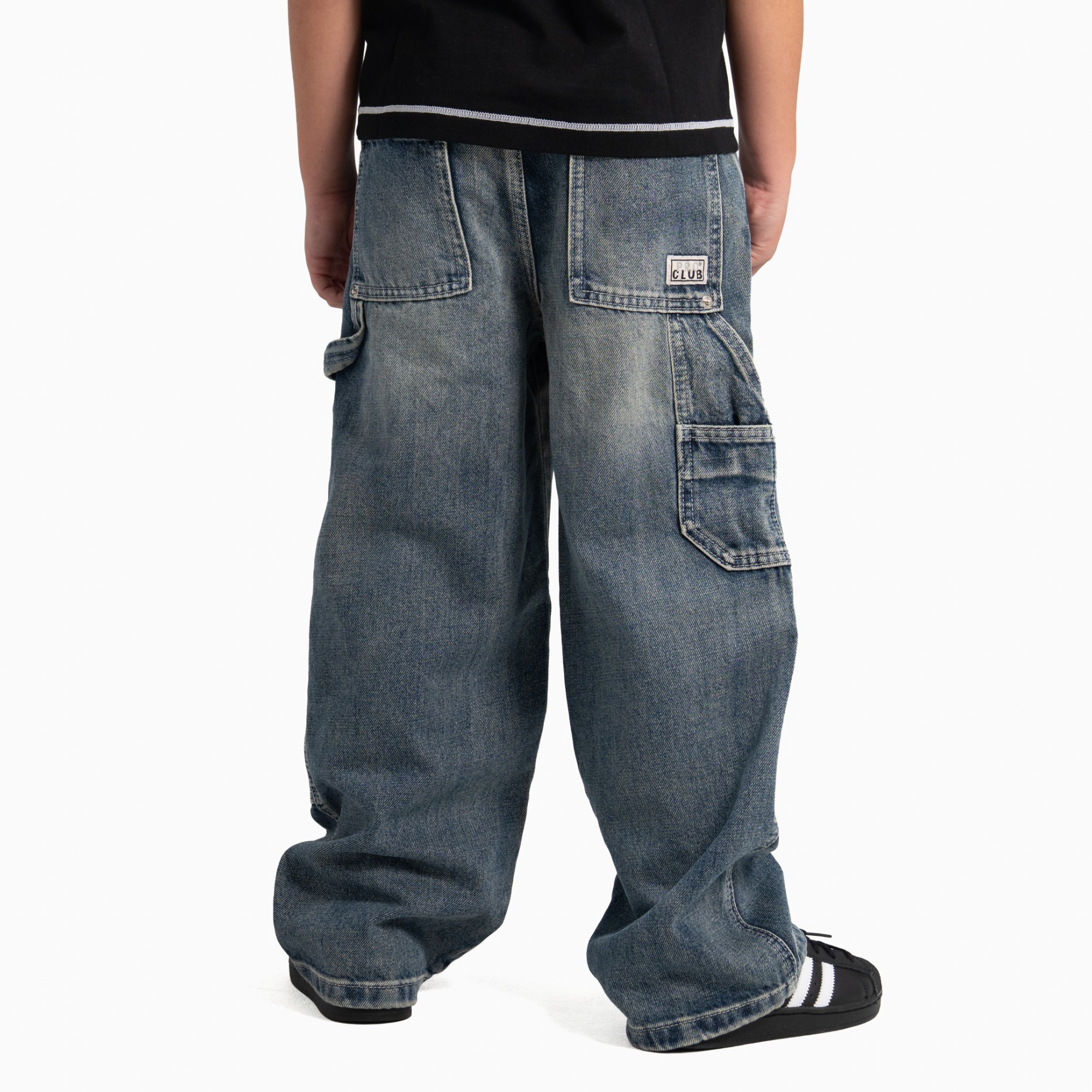 Kid's Double Knee Carpenter Denim (image 2 of 7)