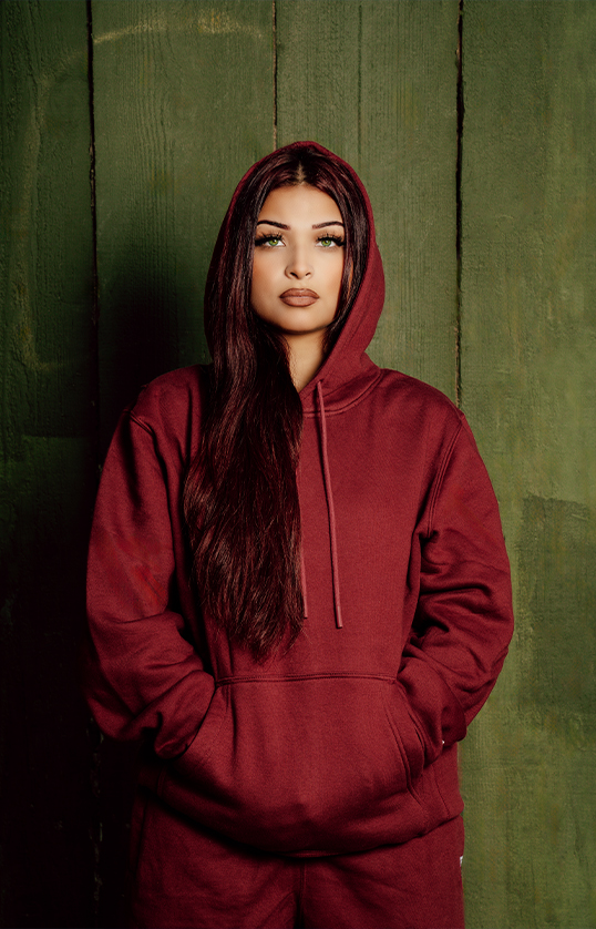 Heavyweight Basic Hoodie lifestyle photo 1