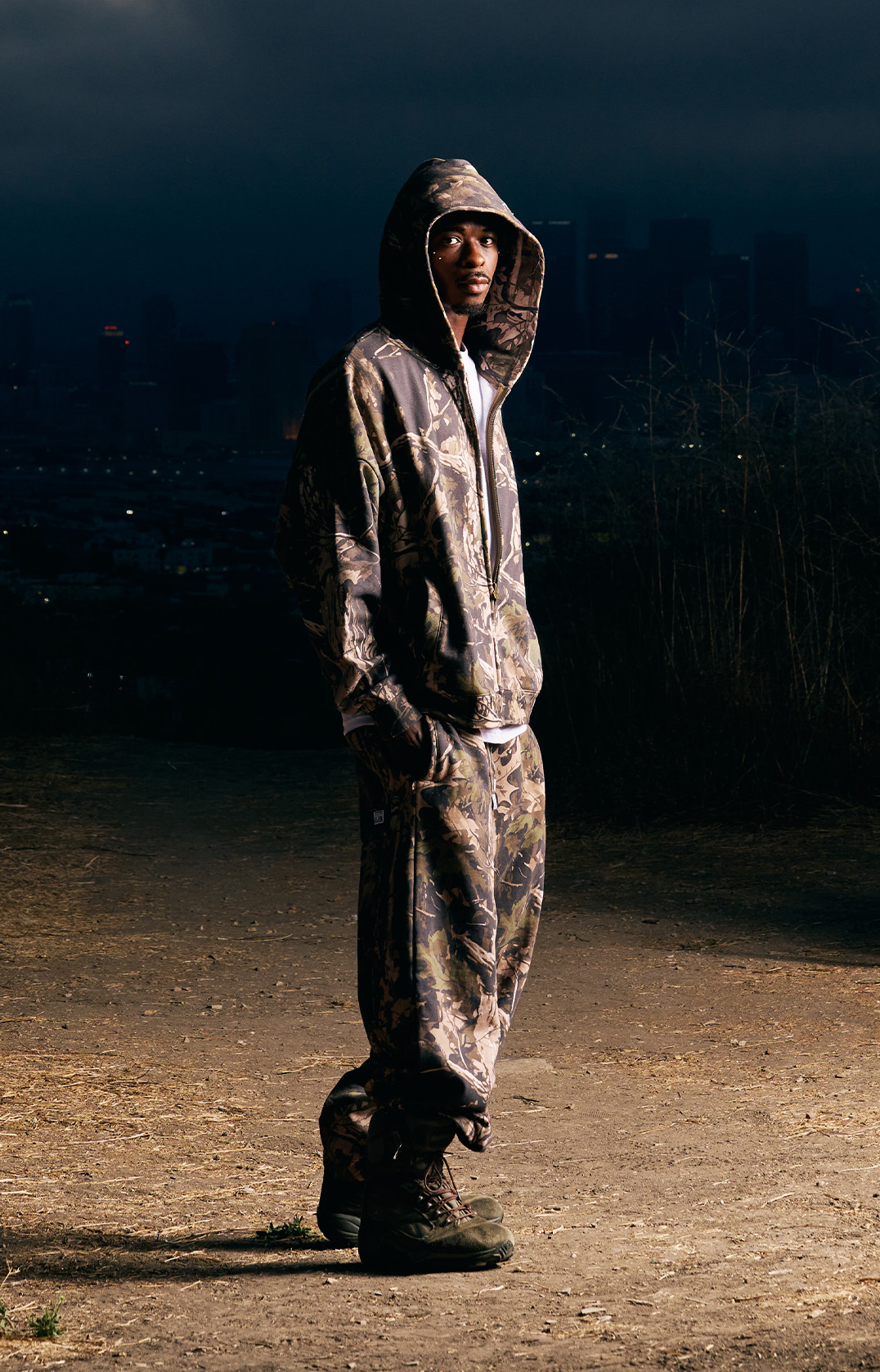 Heavywide Fleece Zip-Up Hoodie lifestyle photo 1