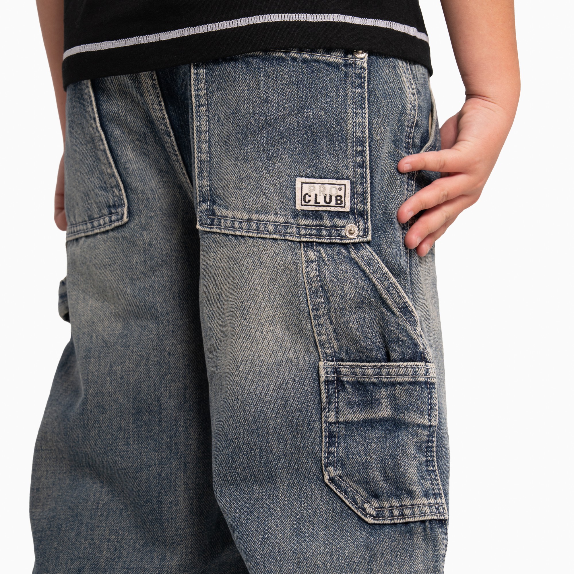 Kid's Double Knee Carpenter Denim (image 6 of 7)