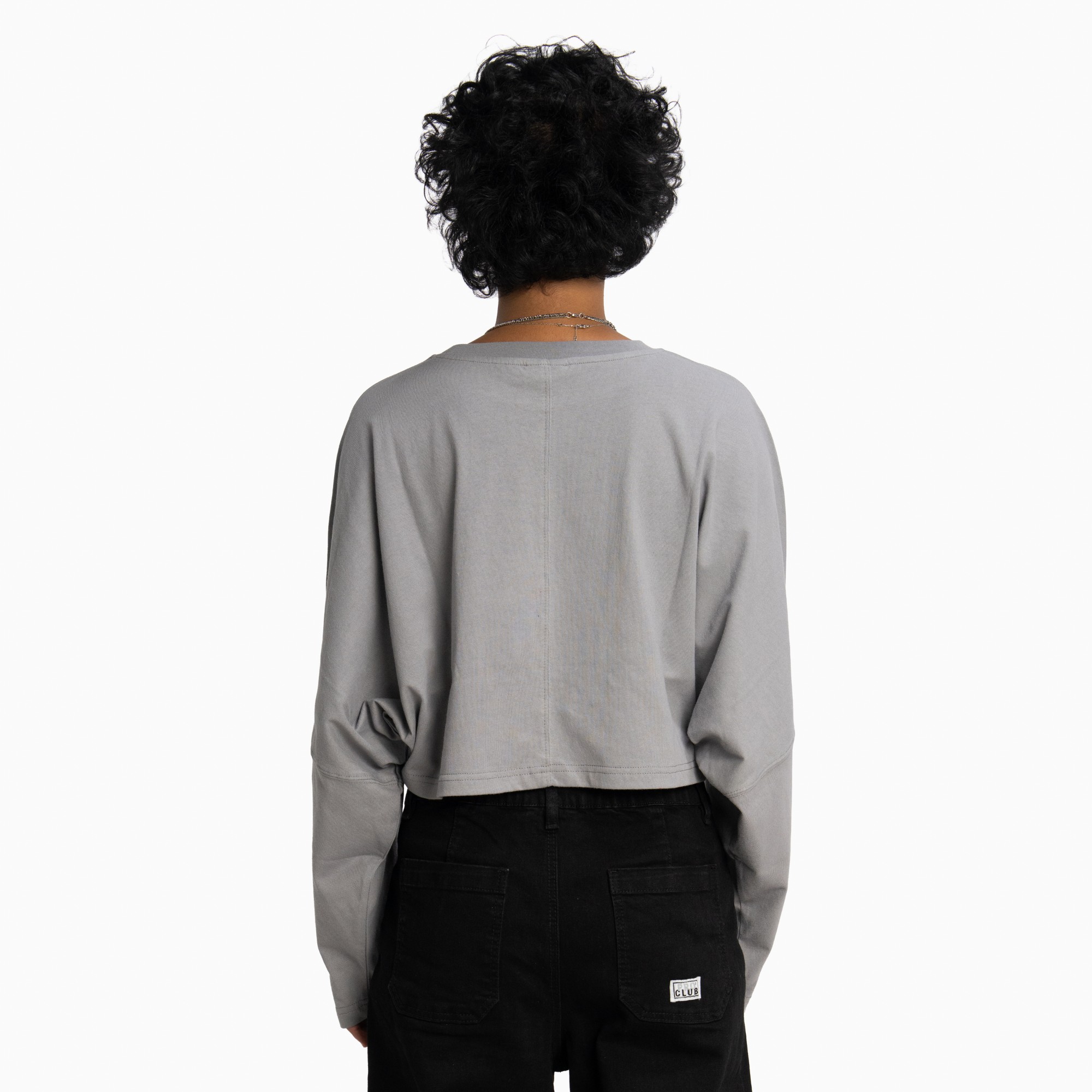 Women's Draped Long Sleeve Tee (image 2 of 4)