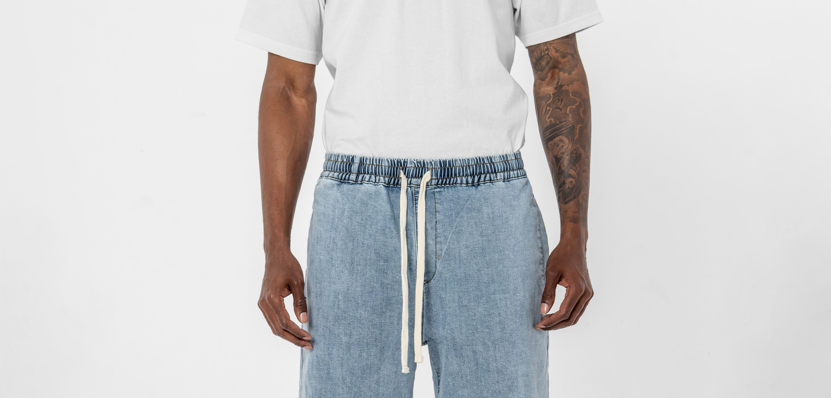 Comfort Baggy Fit Denim Lounge Pant lifestyle photo 3