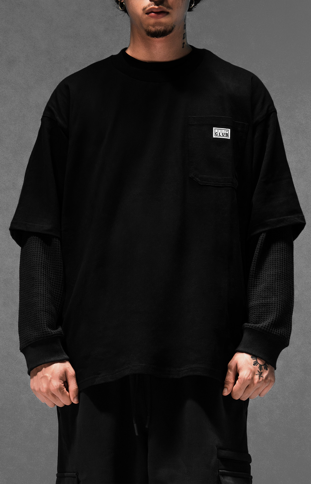Heavywide Pocket Tee lifestyle photo 1