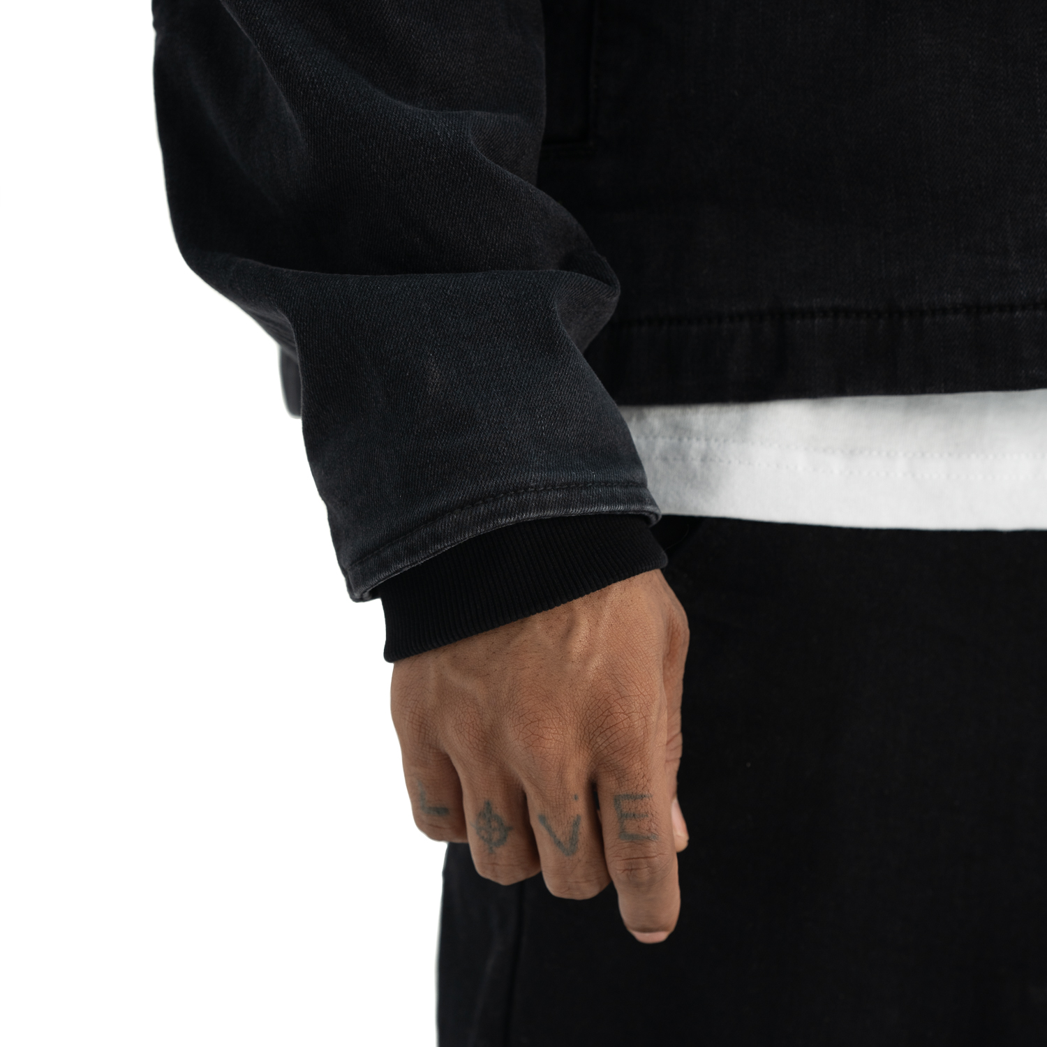 Heavyweight Denim Zip-Up Jacket (image 7 of 9)