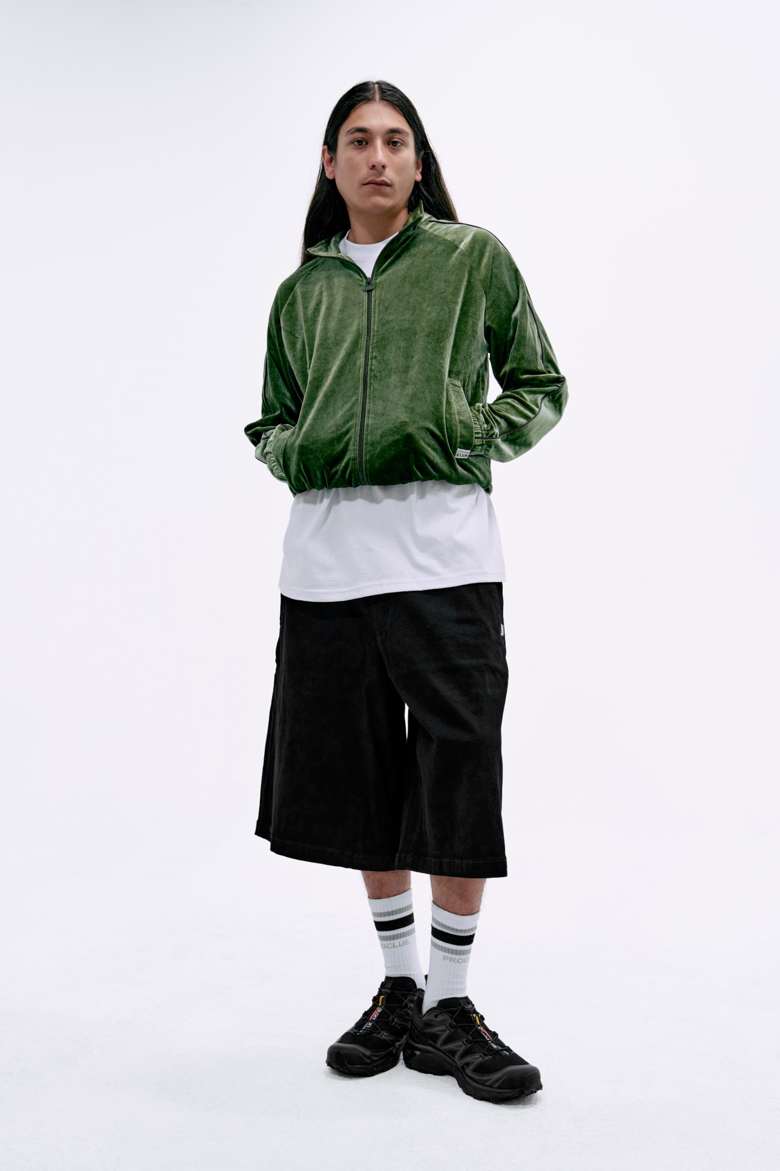 Classic Stripe Crew Socks lifestyle photo 1