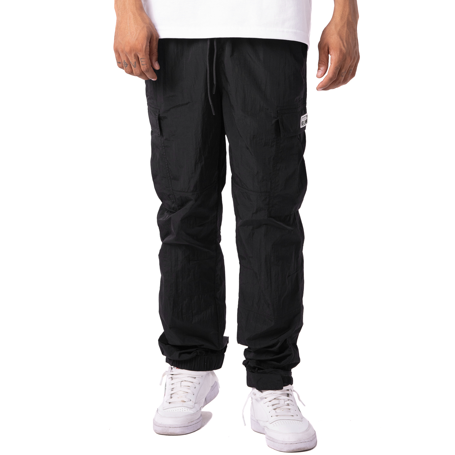 Comfort Metallic Nylon Cargo Pant (image 1 of 9)