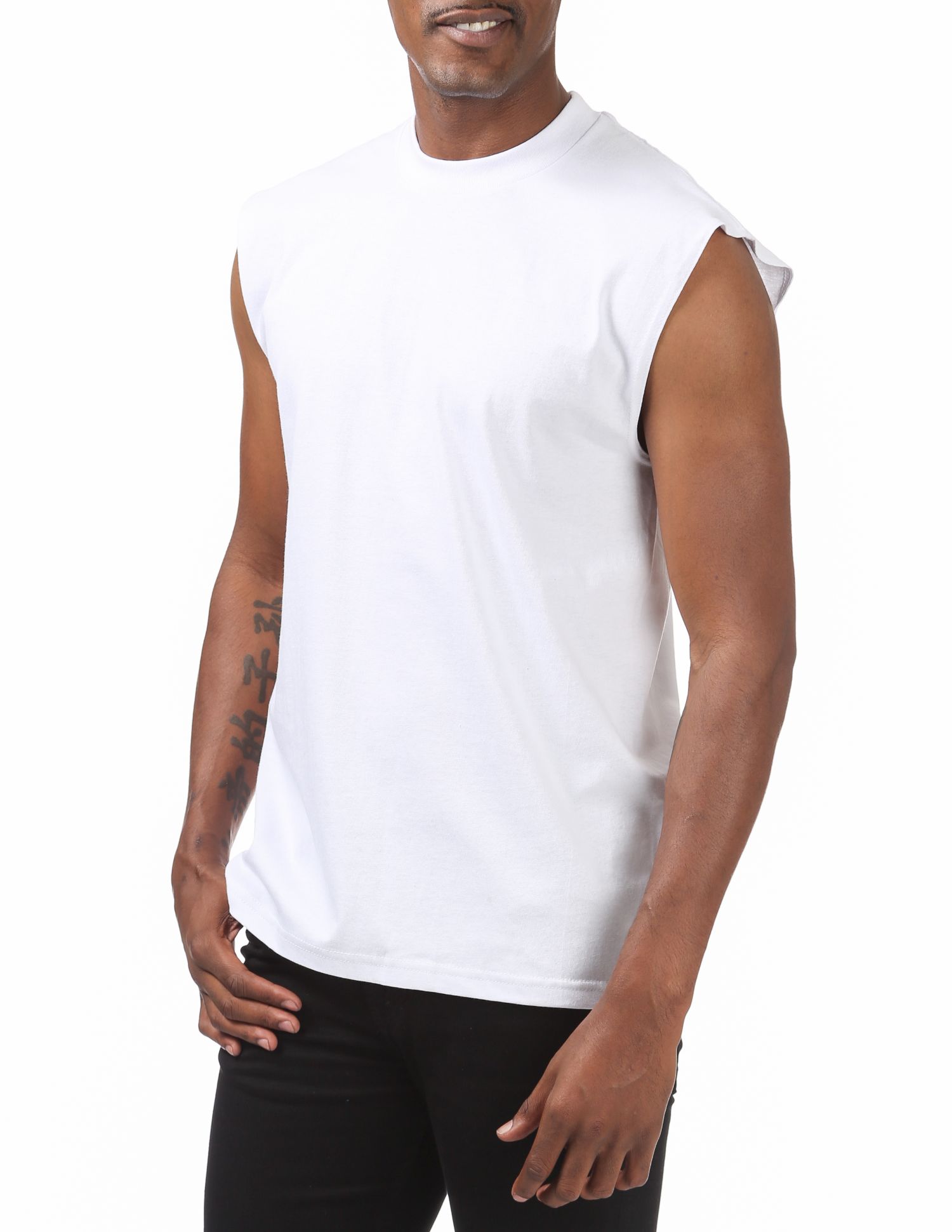 Heavyweight Sleeveless Muscle T-Shirt (image 3 of 5)