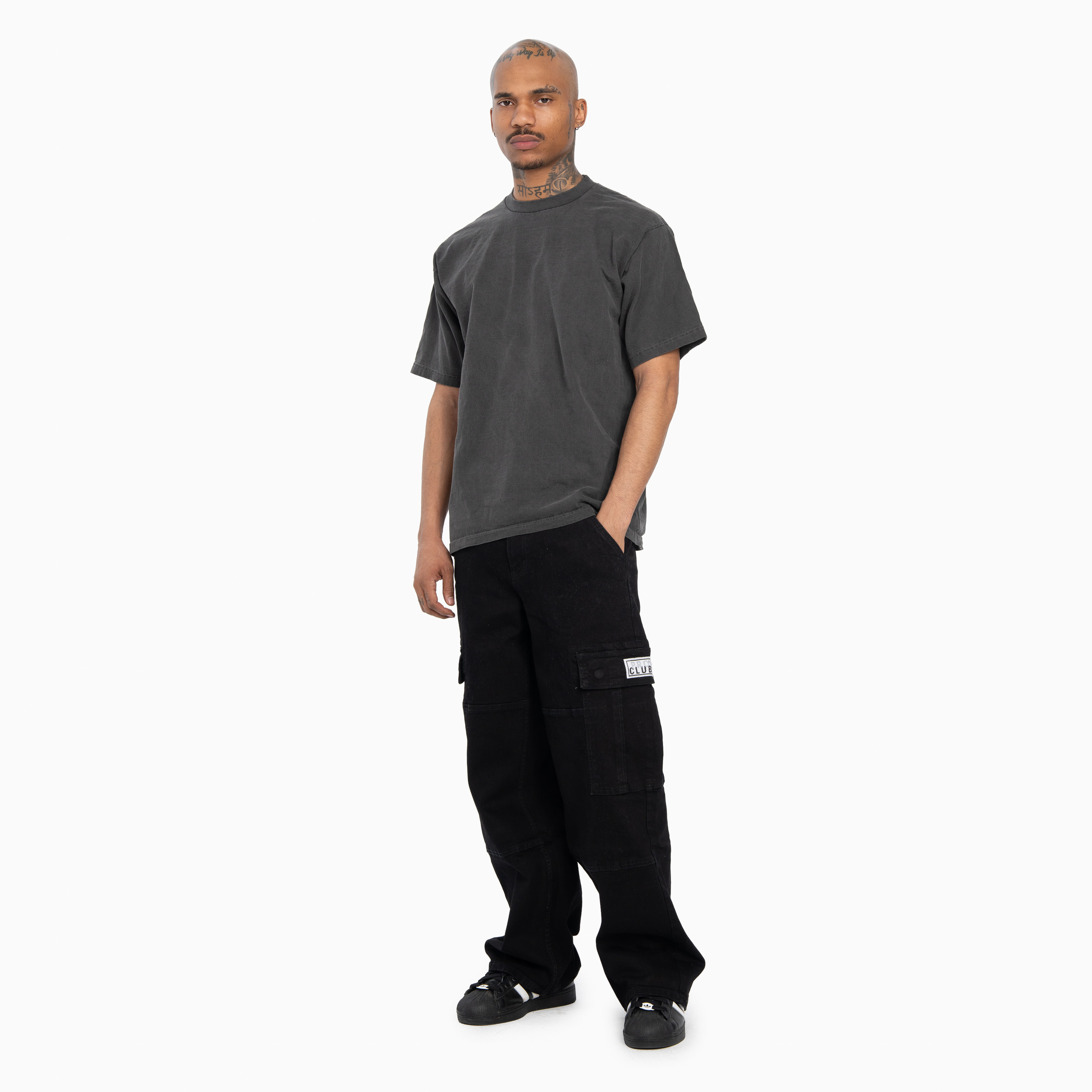 Heavyweight Garment Dyed Short Sleeve Crew Neck T-Shirt (image 3 of 4)