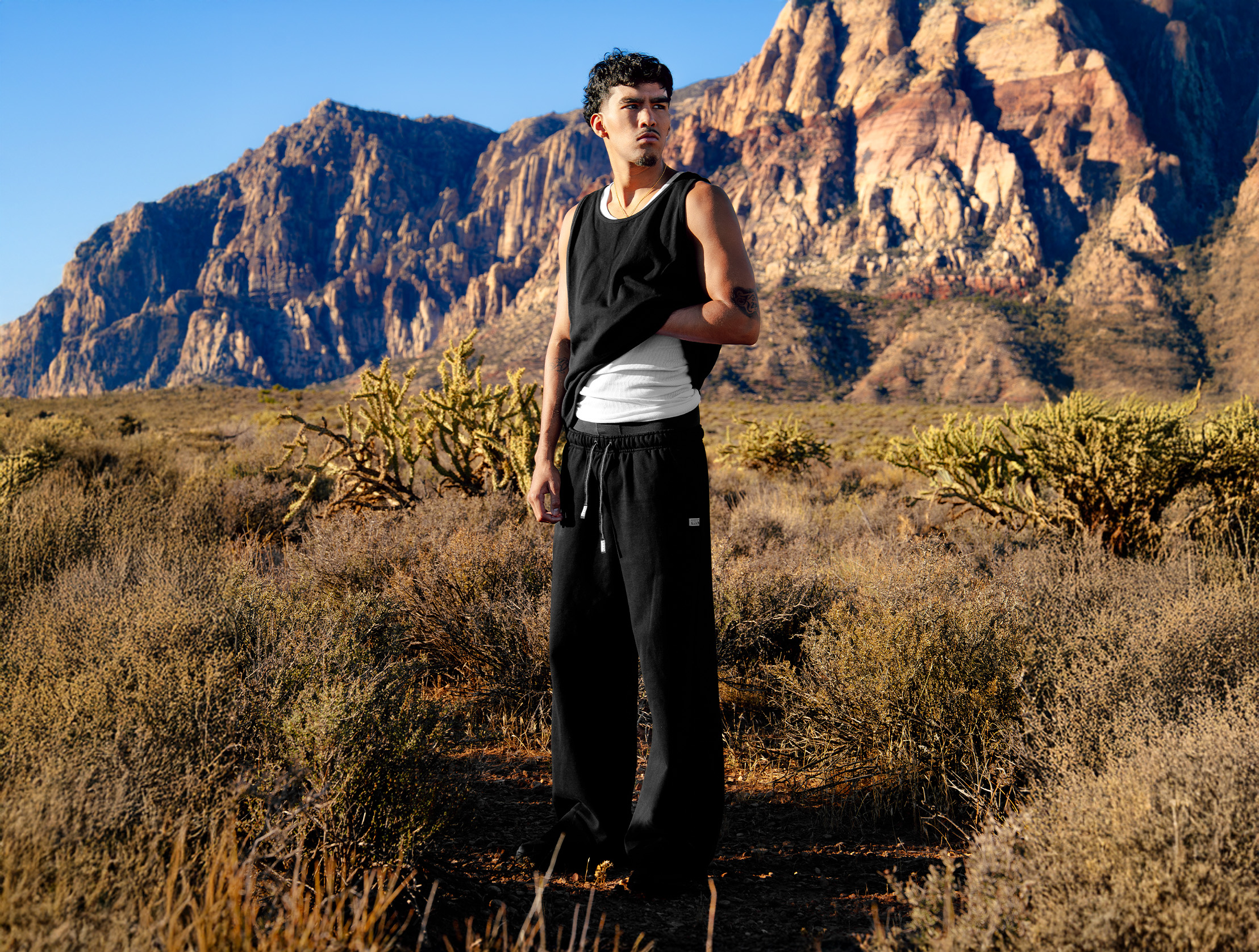 Heavyweight Performance Tank Top lifestyle photo 2