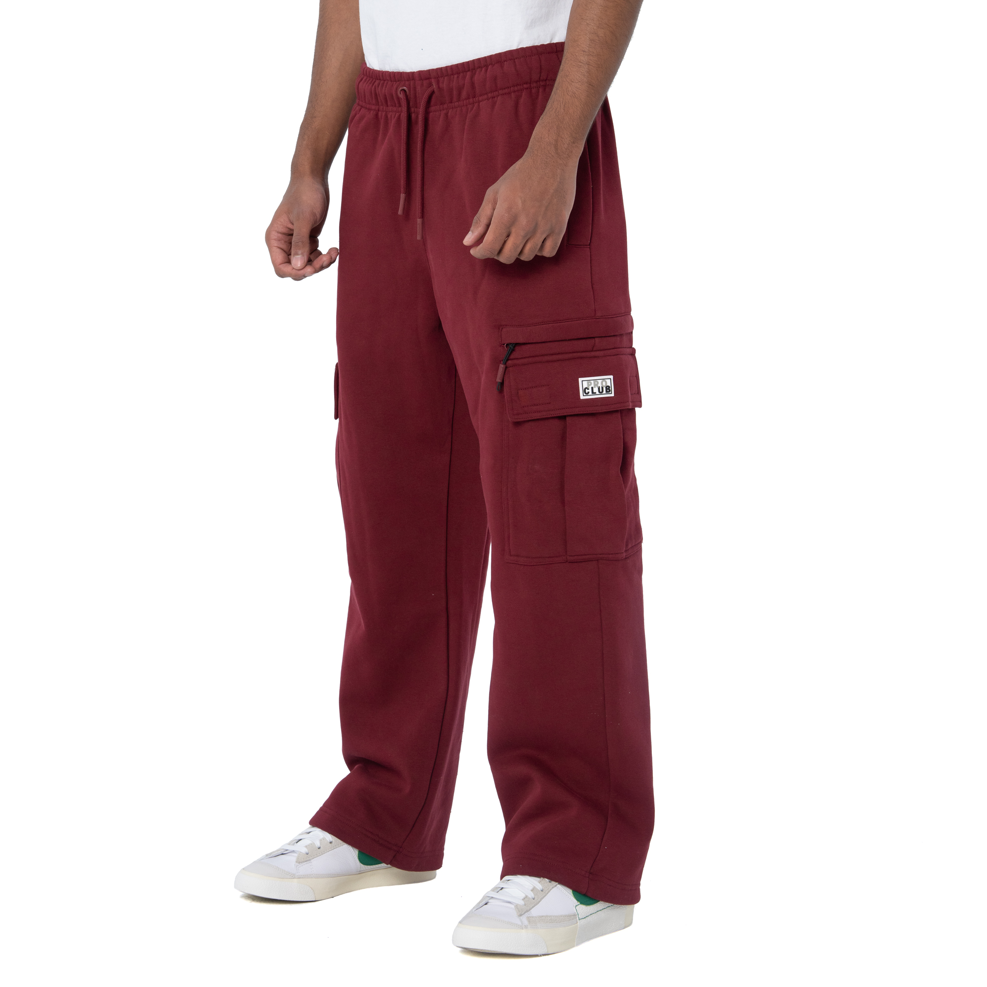 Heavyweight Basic Open Leg Cargo Sweatpant (image 5 of 5)