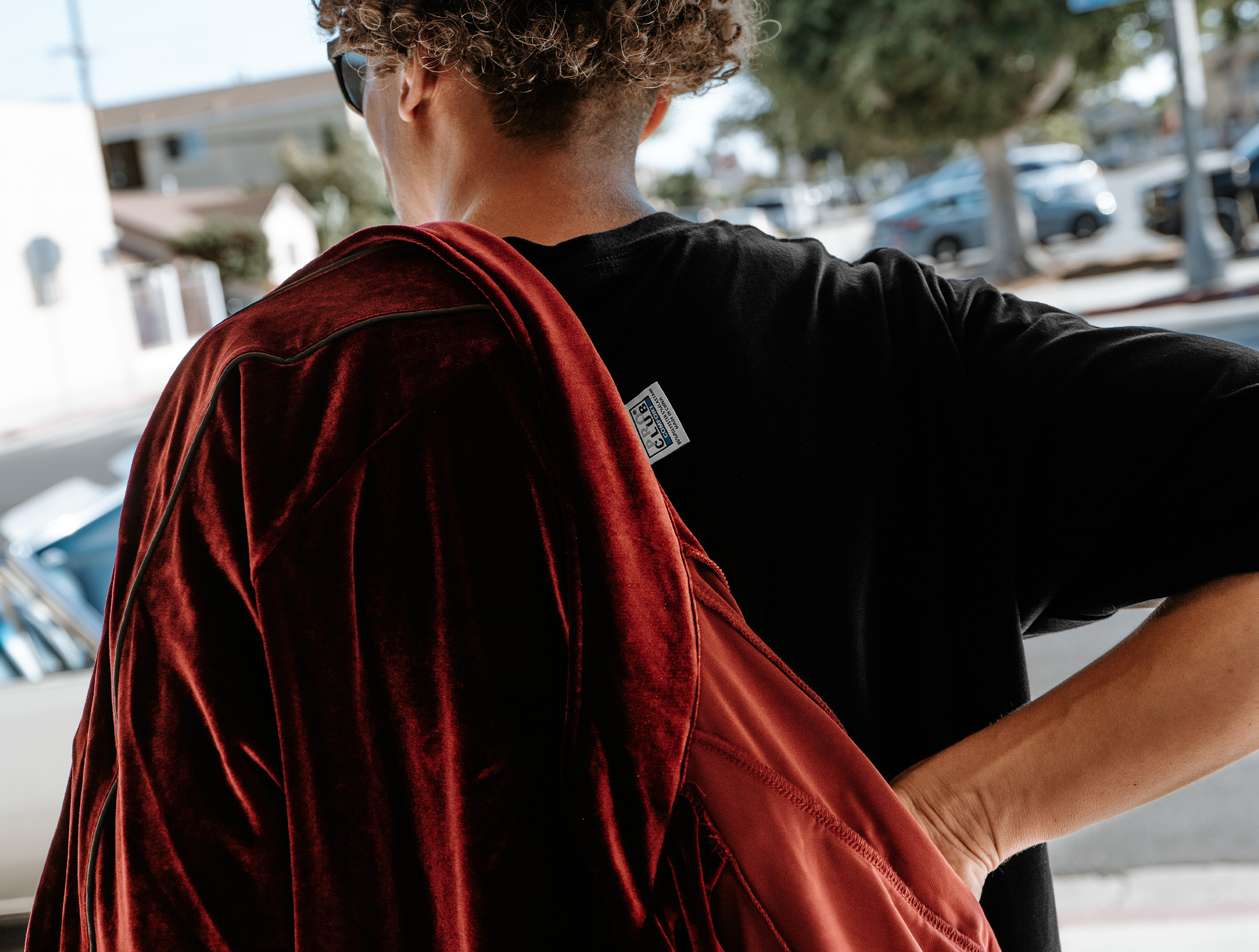 Comfort Velour Track Jacket lifestyle photo 2