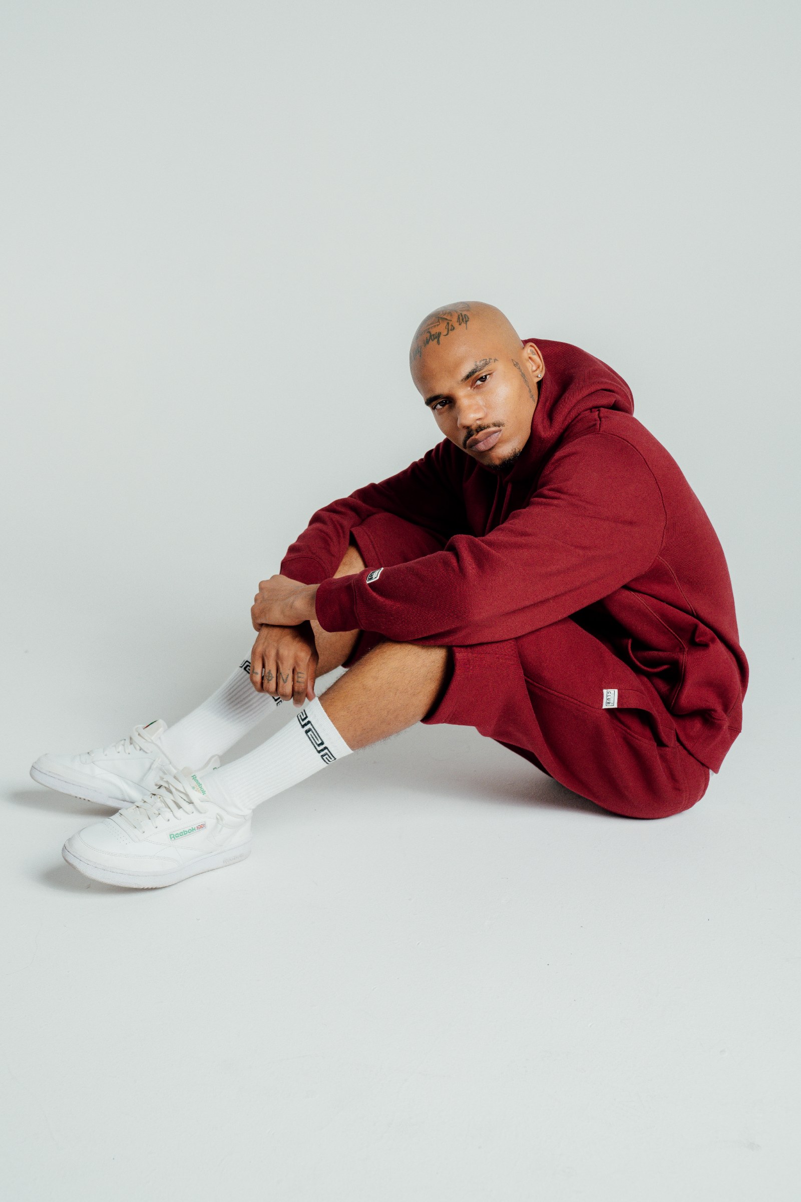 Heavyweight Basic Hoodie lifestyle photo 2