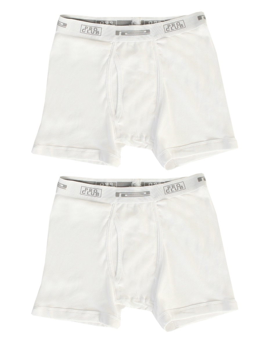Pro Club Men's 2-Pack Soft Cotton Boxer Brief