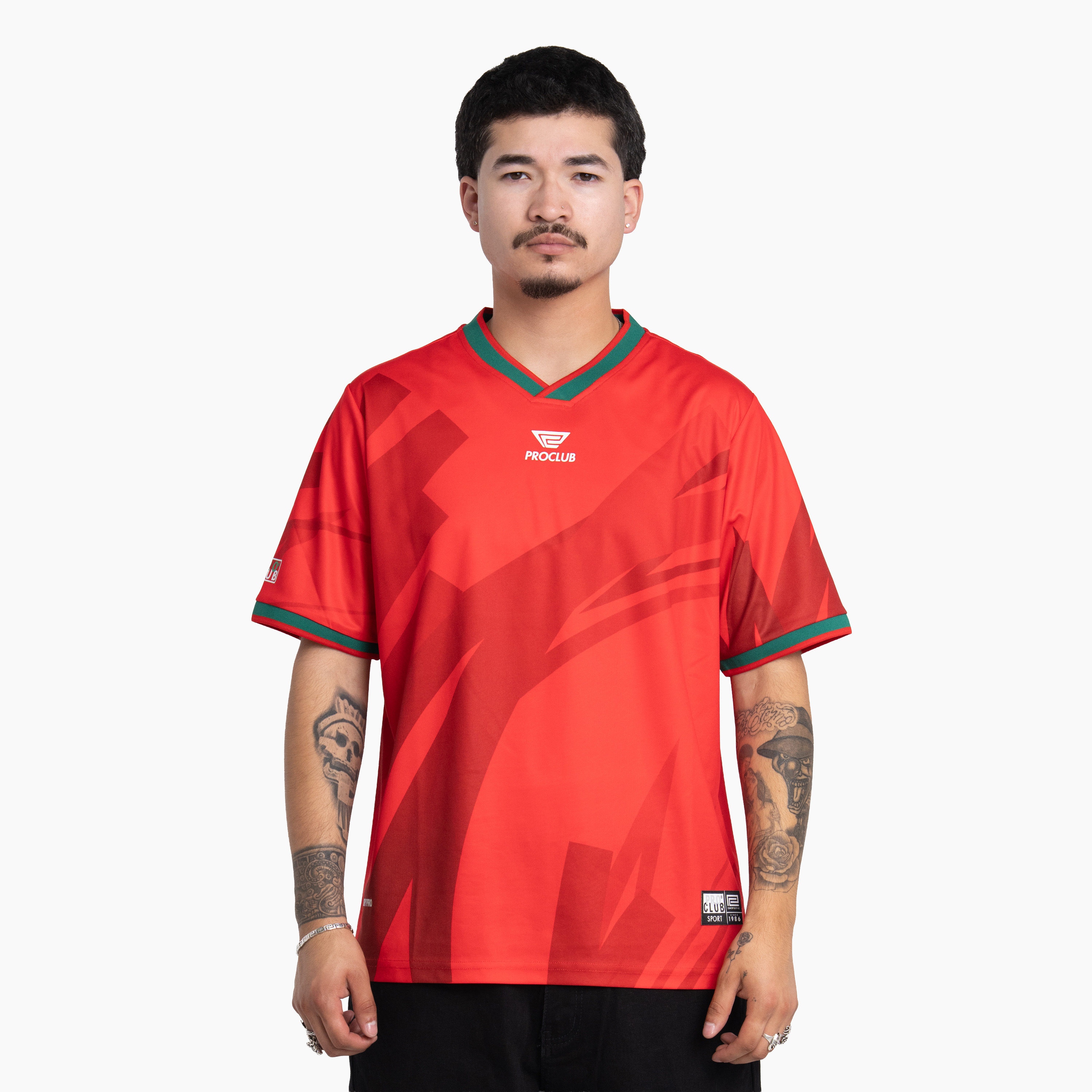 Pro Club Men's DryPro V-Neck Soccer Jersey