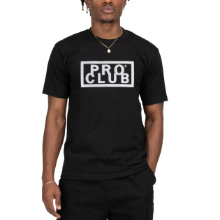 Pro Club Heavyweight Short Sleeve Big Logo Tee