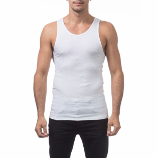 Pro Club Men's Premium Ringspun Cotton Ribbed A-Shirt