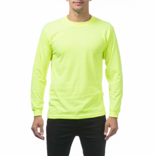 Pro Club Men's Comfort Cotton Long Sleeve T-Shirt