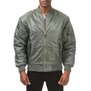 Pro Club Men's Flight Bomber Jacket