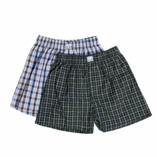 Pro Club Men's 2-Pack Classic Woven Boxers, Mix Colors