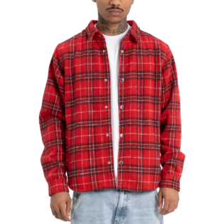 Pro Club Men's Heavyweight Flannel Shirt Jacket