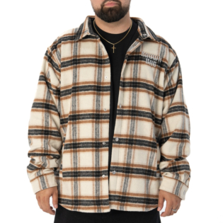 Pro Club x Brown Bag  Flannel Shirt Jacket