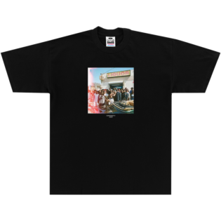 Pro Club x Buddy "Superghetto" Album Cover Heavyweight Black Tee