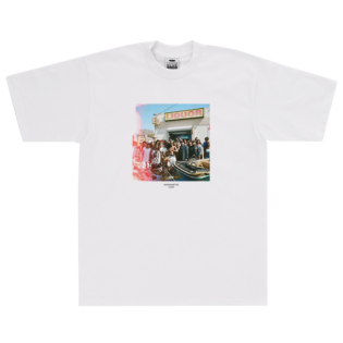 Pro Club x Buddy "Superghetto" Album Cover Heavyweight White Tee