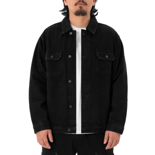 Pro Club Men's Heavyweight Twill Trucker Jacket