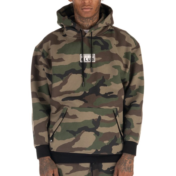 PRO CLUB】 camouflage half zip jacket 【公式通販】
