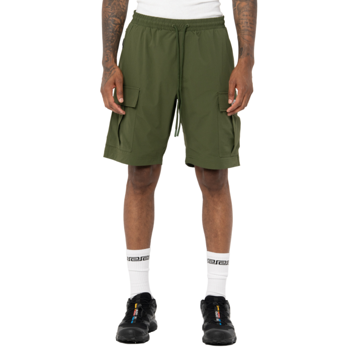 Pro Club Men's Comfort Stretch Nylon Cargo Short - 9 1/2 inch inseam