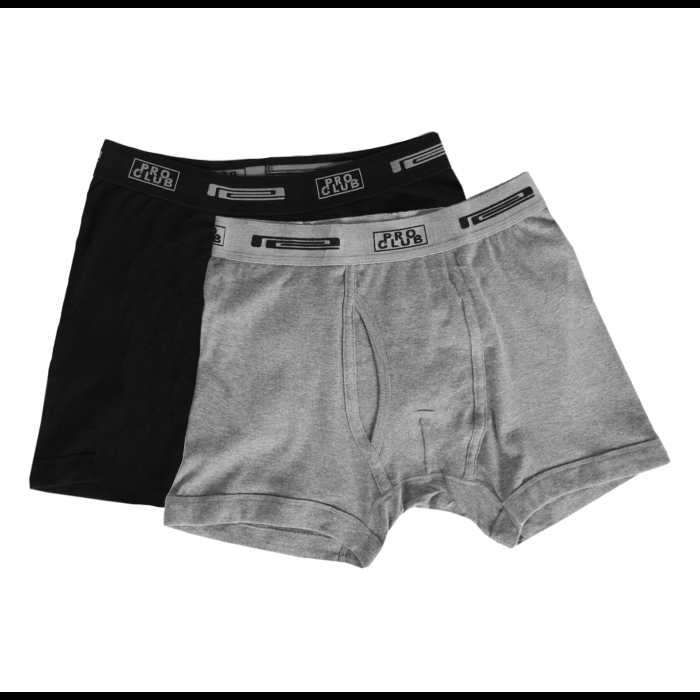 Pro Club Men's 2-Pack Comfort Soft Cotton Boxer Brief