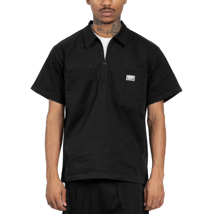 Pro Club Men's Heavyweight Quarter Zip Work Shirt