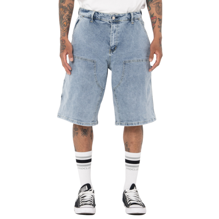 Pro Club Men's Heavyweight Double Knee Carpenter Short