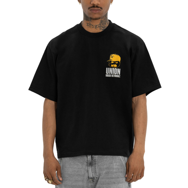 PROCLUB x Union Los Angeles Dough Networkz Black Tee