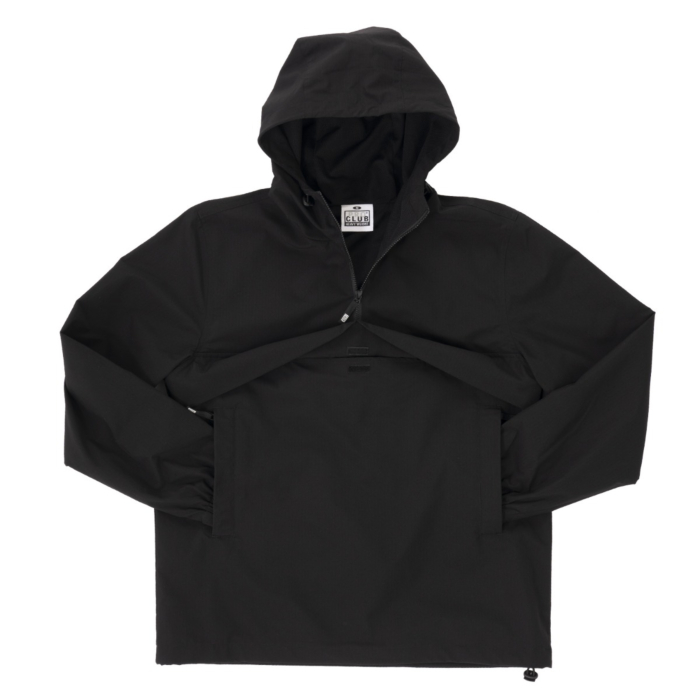 メンズウェア CORDURA NYLON PULLOVER JACKET 8gshoot XL Pro Club Men's Nylon Hooded Anorak Quarter Zip Jacket