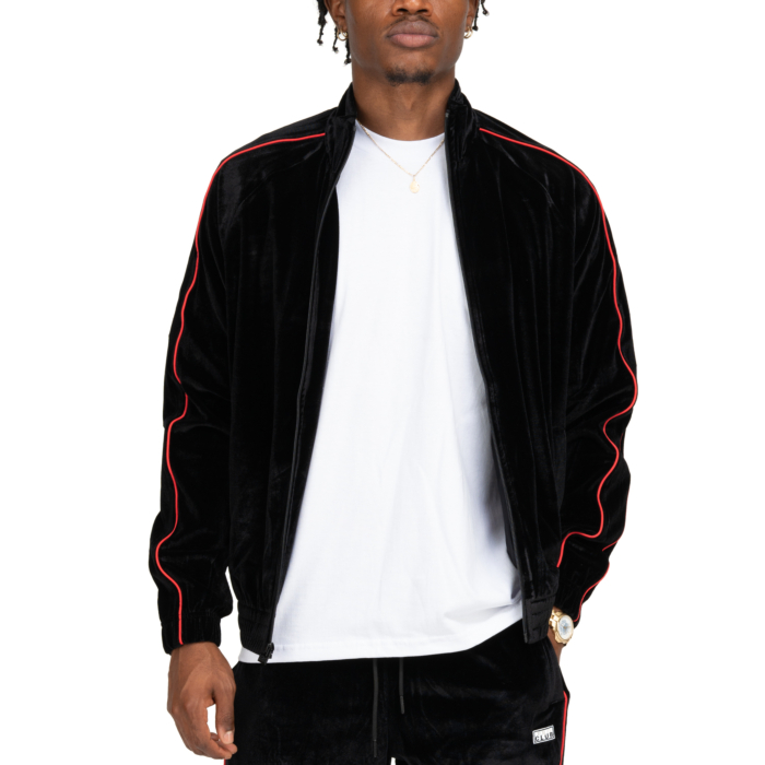 Pro Club Velour Track Jacket
