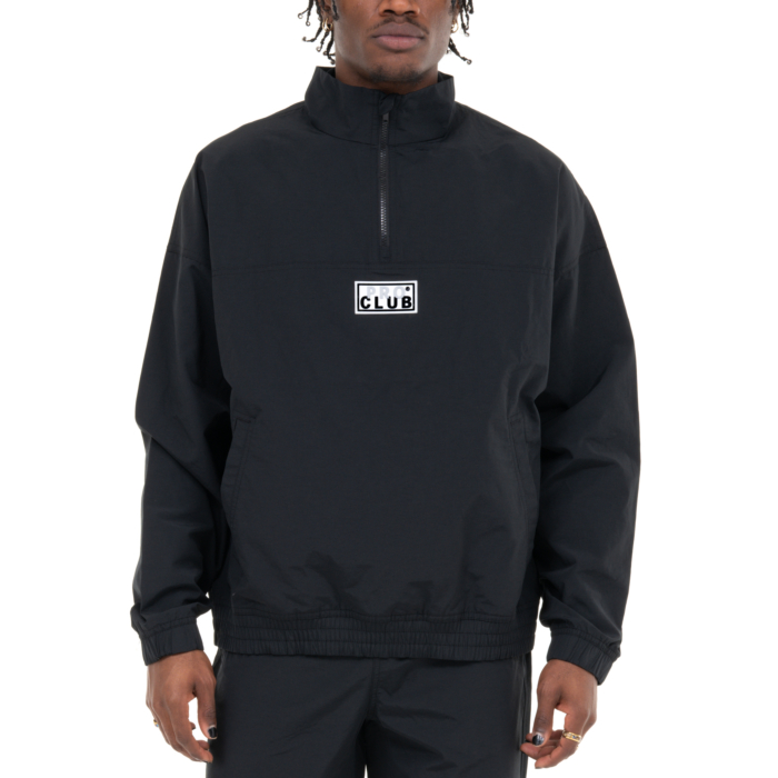Pro Club Men's Comfort Cotton/Nylon Quarter Zip Track Jacket