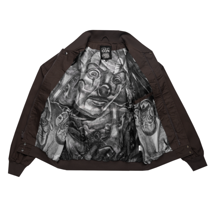 Proclub x Mr.Cartoon コラボ　カスケードジャケット PC X MC CLOCKWORK ZIP UP HOODIE Black