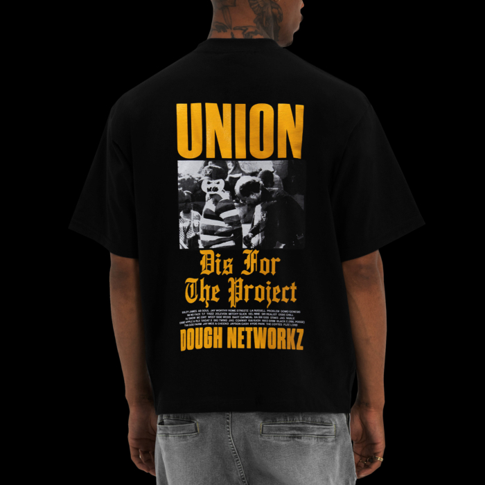 PROCLUB x Union Los Angeles Dough Networkz Black Tee